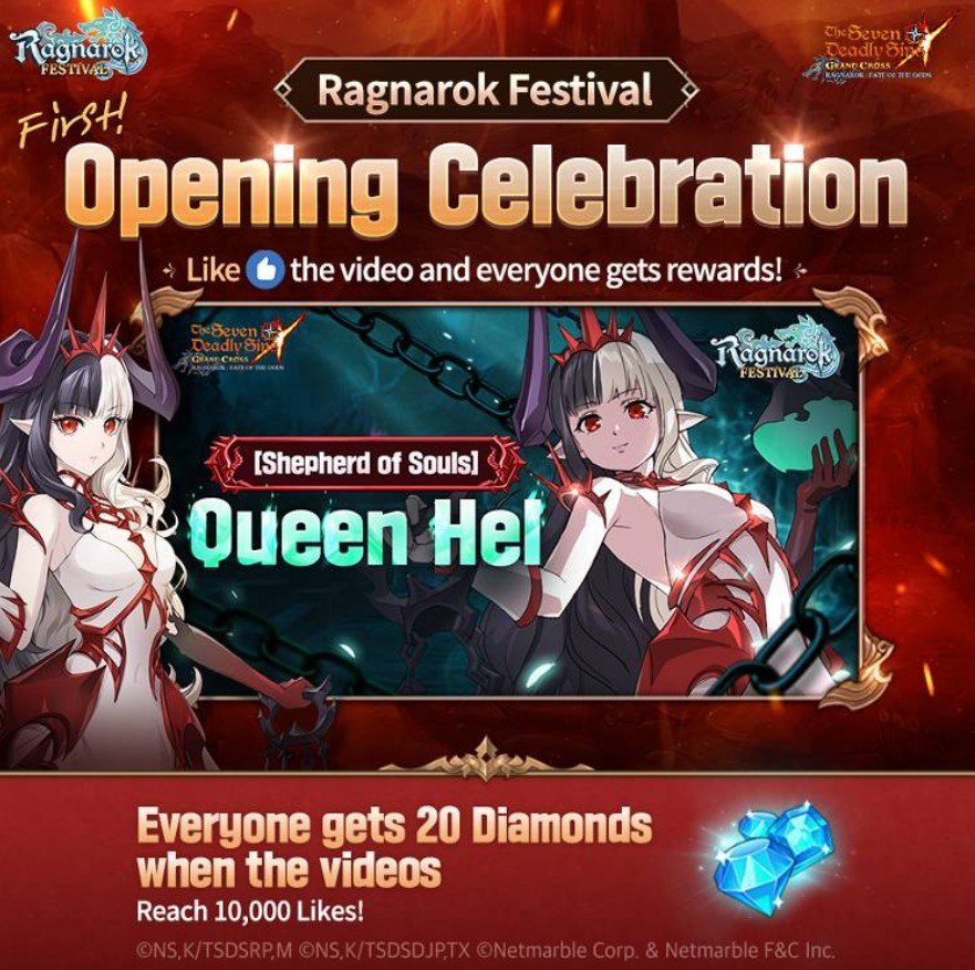 The Seven Deadly Sins: Grand Cross – Ragnarok Festival, New Events, and Queen Hel