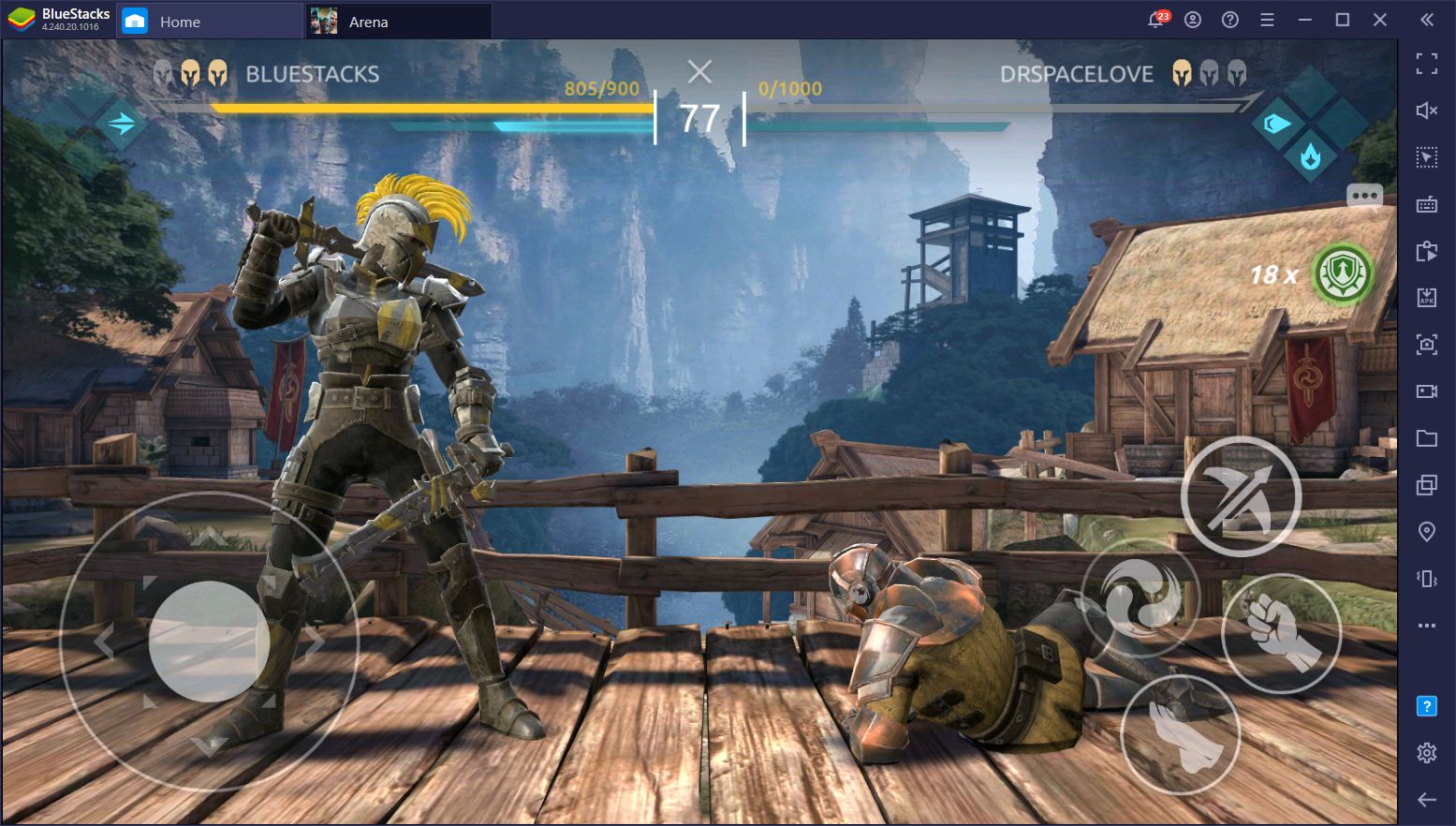 Shadow Fight Arena - Enhance Your Performance in This New Fighting Game With BlueStacks