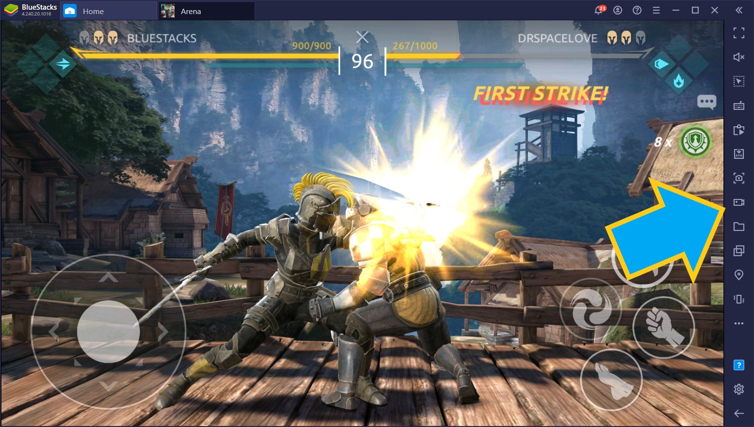 Shadow Fight Arena - Enhance Your Performance in This New Fighting Game With BlueStacks