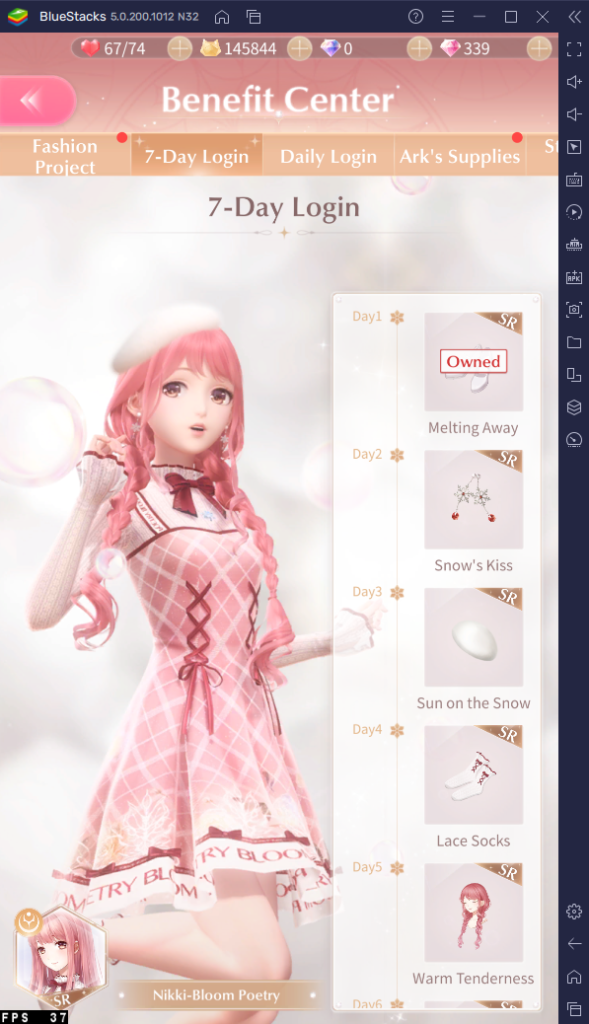 Where to Get More Gold, Pink Gems, and other Resources in Shining Nikki