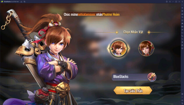 Hướng dẫn các game thủ lần đầu chơi Siêu Thần Quân Sư với BlueStacks