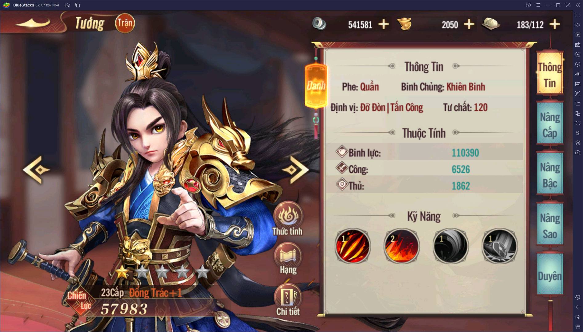 Hướng dẫn các game thủ lần đầu chơi Siêu Thần Quân Sư với BlueStacks