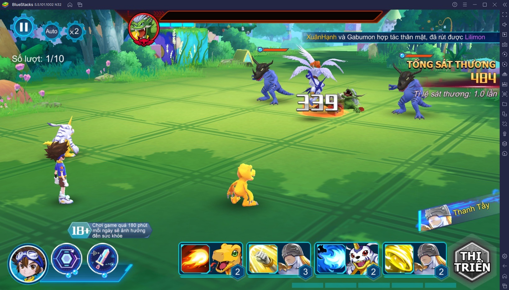 Siêu Tiến Hóa: Trải nghiệm thế giới Digimon biến ảo trên PC cùng BlueStacks