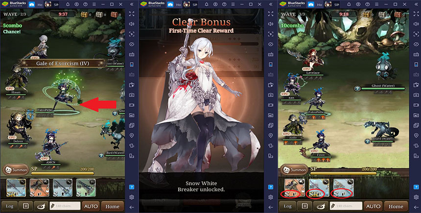 Come funziona il combat system in SINoALICE?