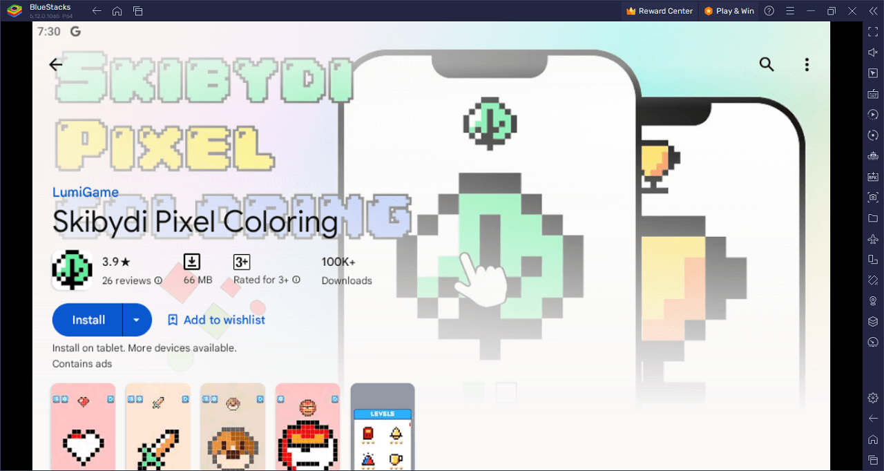 How to Play Skibydi Pixel Coloring on PC With BlueStacks