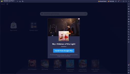 Sky: Children of the Light Installation Guide — Explore Floating Ruins on PC with BlueStacks