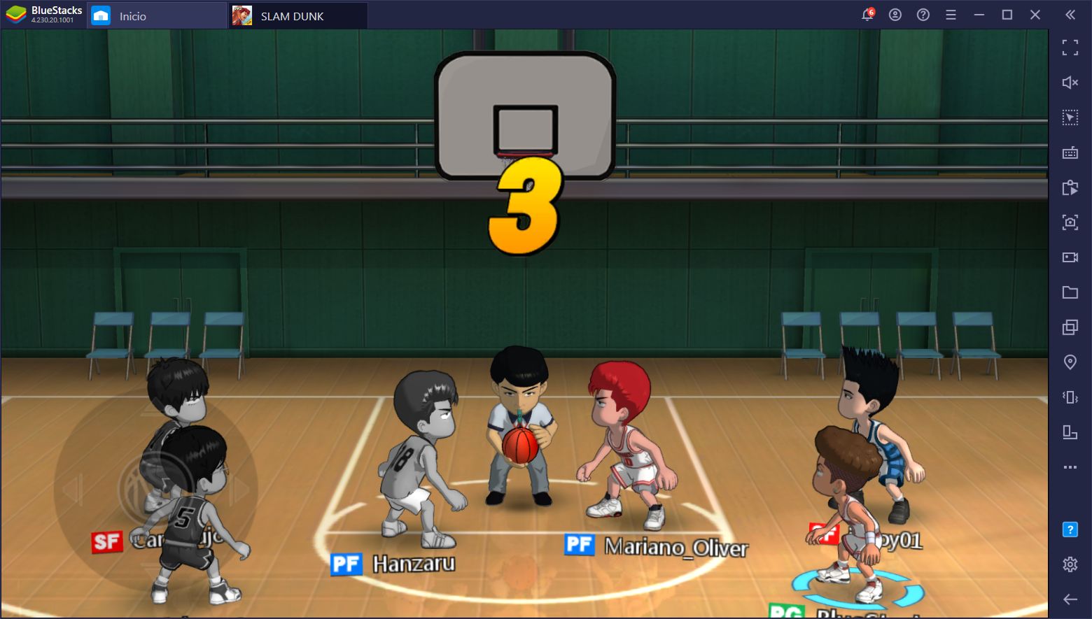 Slam Dunk en PC - Gana Todas tus Partidas con BlueStacks