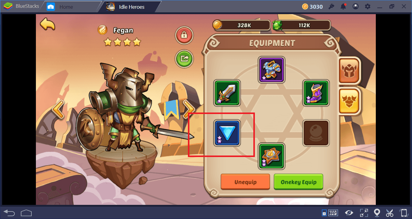 Idle Heroes on PC: Equipment, Artifacts, and Treasures Guide