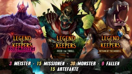 So installierst und spielst  Legend of Keepers du auf dem PC mit BlueStacks