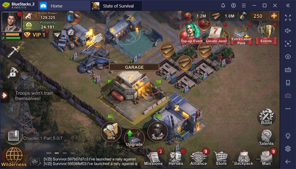 State of Survival on PC: Build a Garrison to Withstand the Zombie Apocalypse