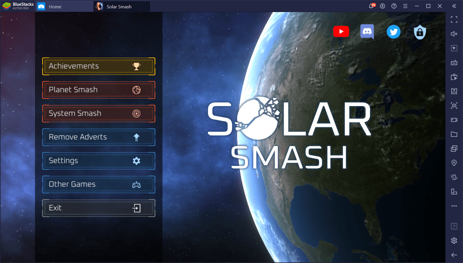 solar smash 2d