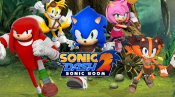 sonic dash 2 sonic boom - online puzzle