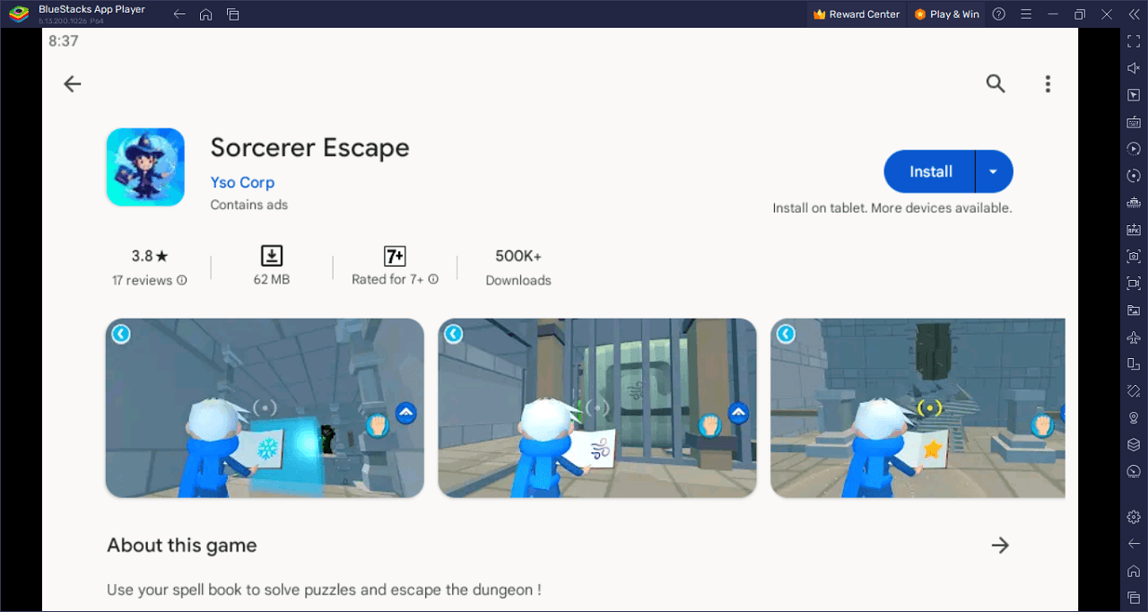 How to Play Sorcerer Escape on PC with BlueStacks