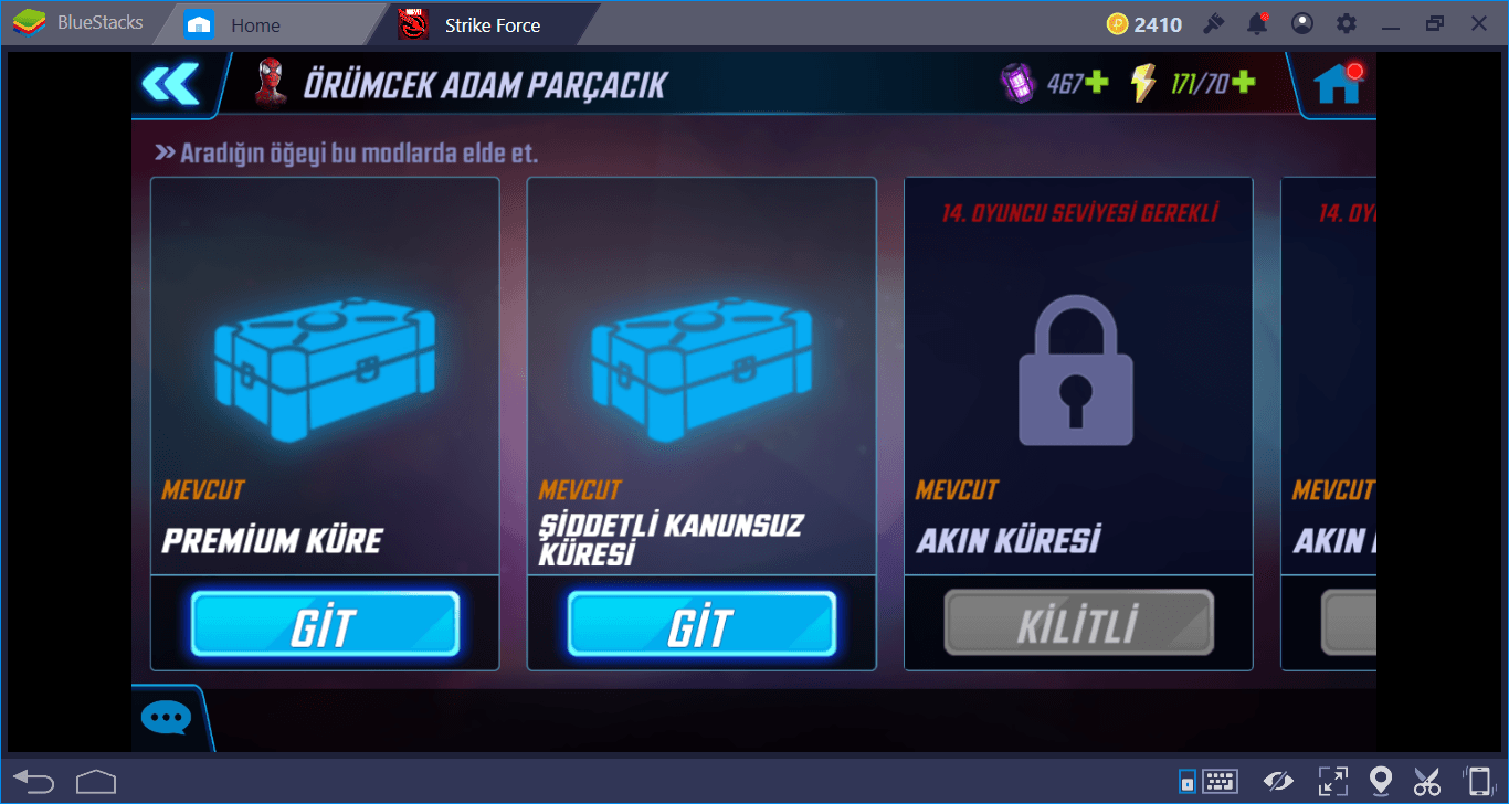 MARVEL Strike Force Seviye Atlama Rehberi