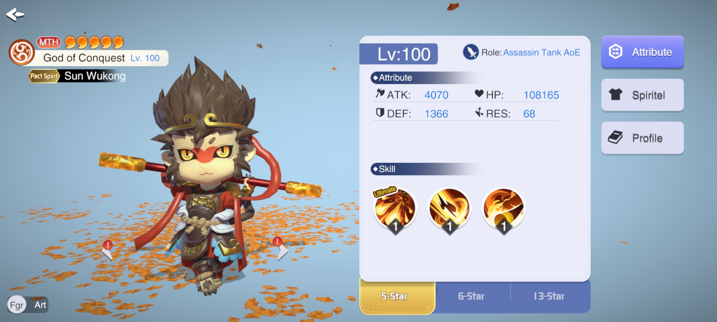 Tier List dos Heróis Mais Fortes no Spirit Summoners