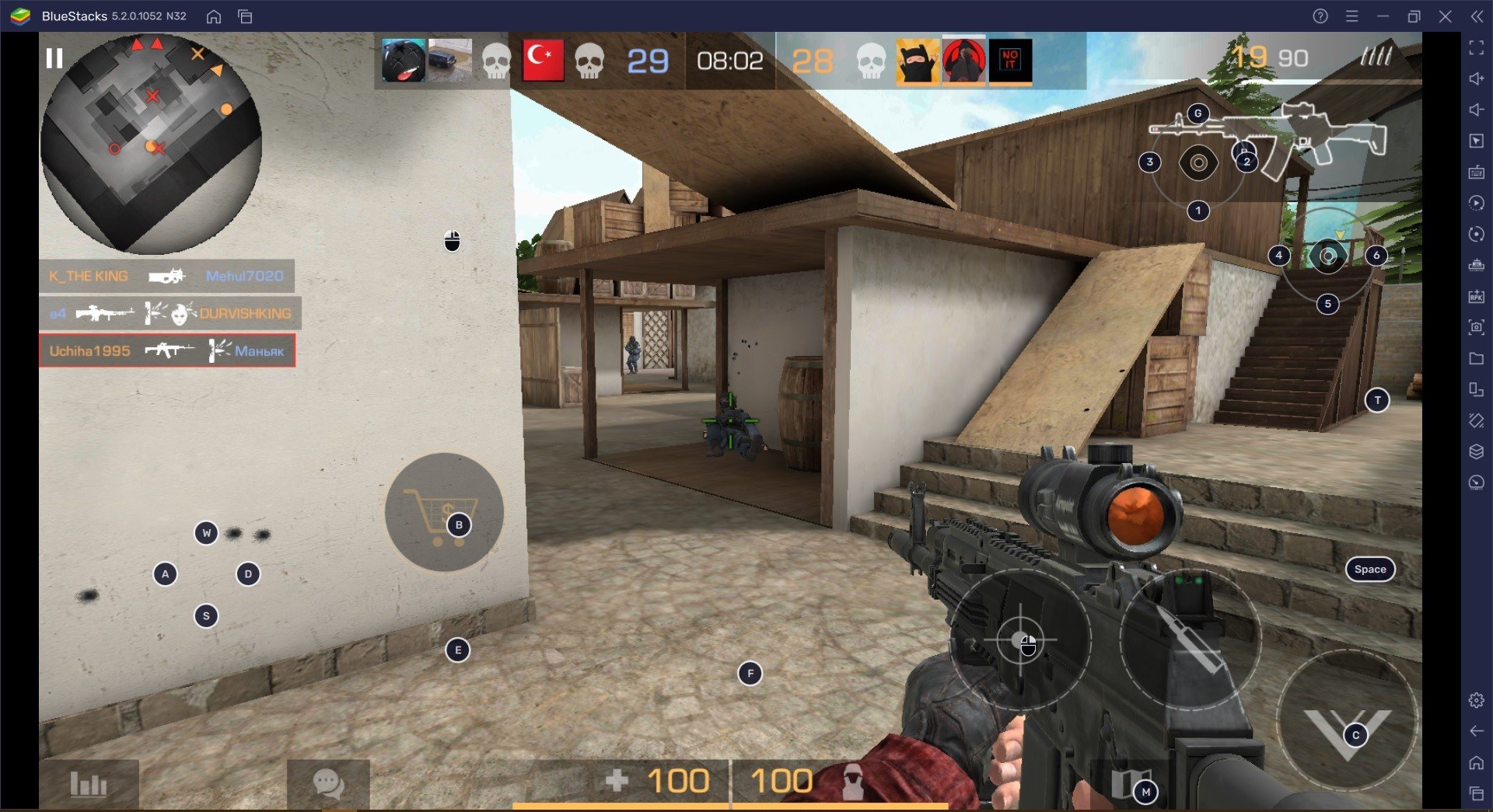 Jogue Standoff 2 no PC com o BlueStacks a 120 FPS