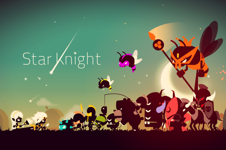 Star Knight - most beautiful graphics in this run, jump & slash