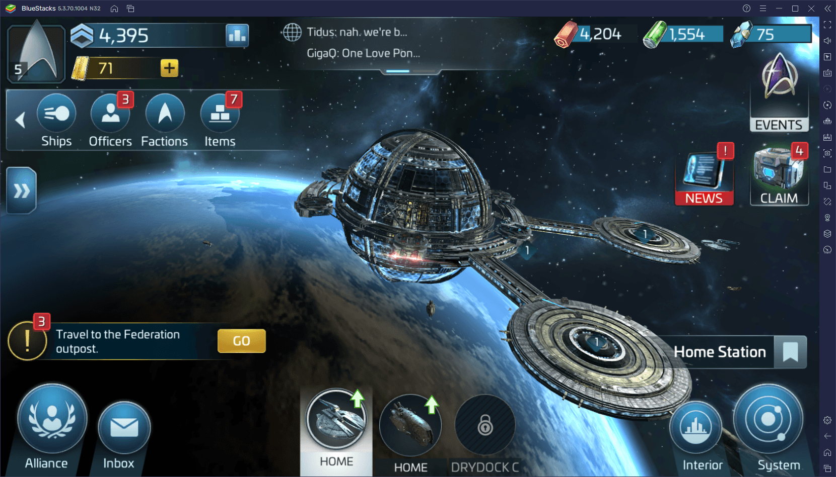 العب Star Trek Fleet Command على محاكي BlueStacks للحصول على أفضل عناصر التحكم والرسومات والأداء والمزيد