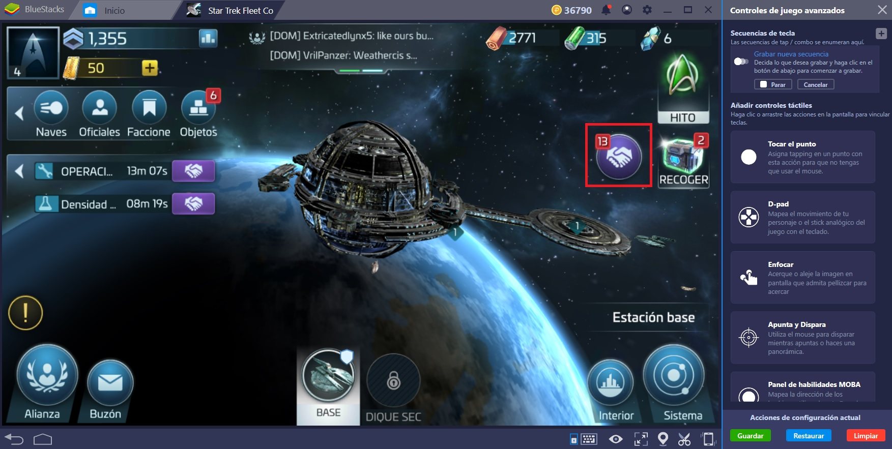 Conquista el Cuadrante en Star Trek Fleet Command con BlueStacks 4