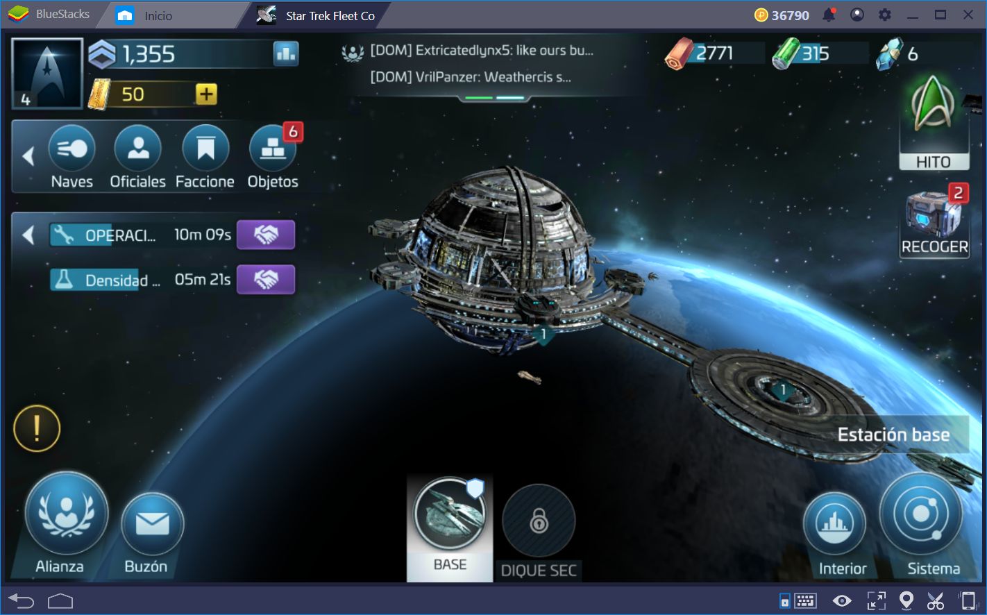 Conquista el Cuadrante en Star Trek Fleet Command con BlueStacks 4