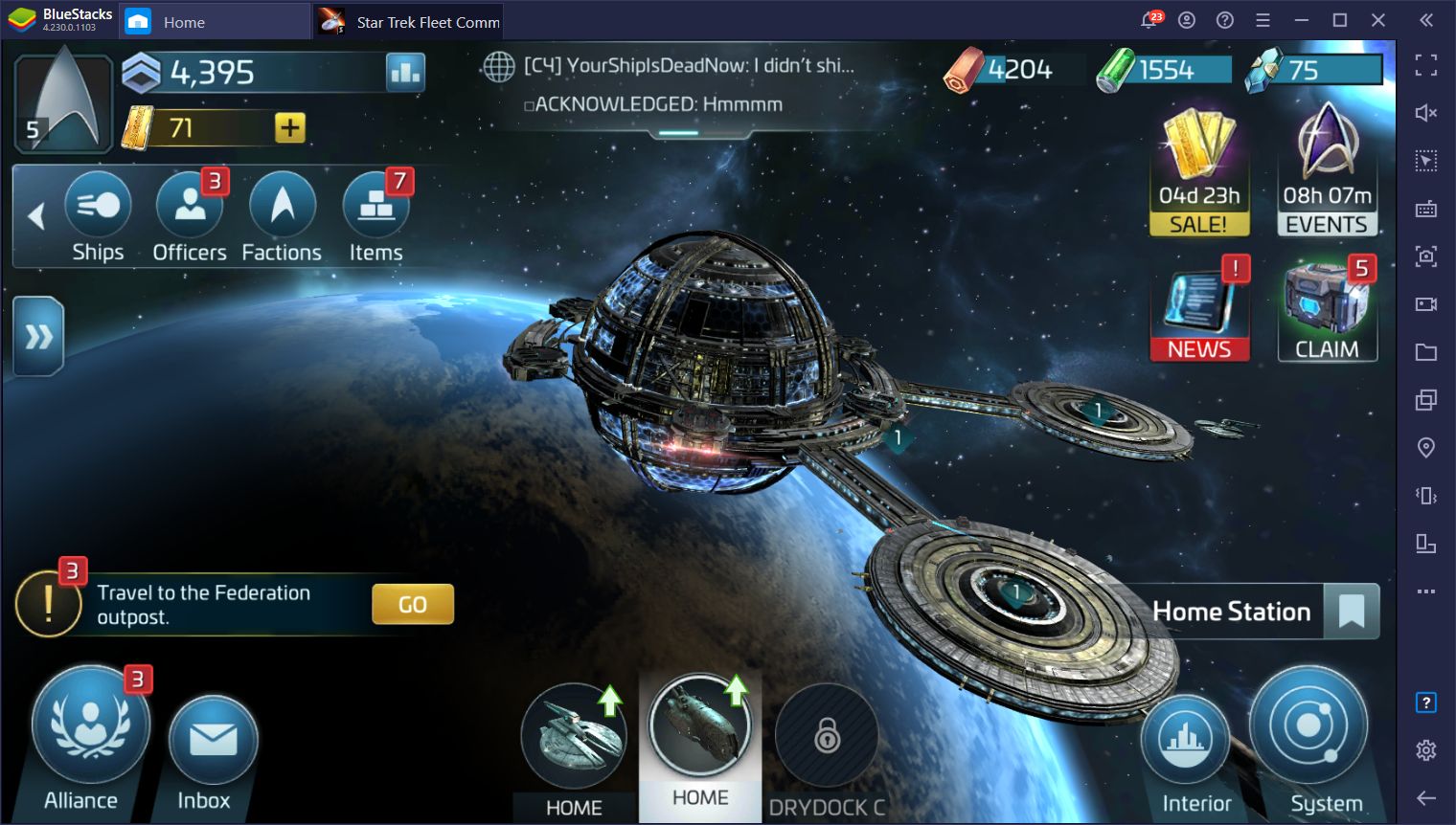 Star Trek Fleet Command September Update will Add Elements from the Entire Star Trek Timeline