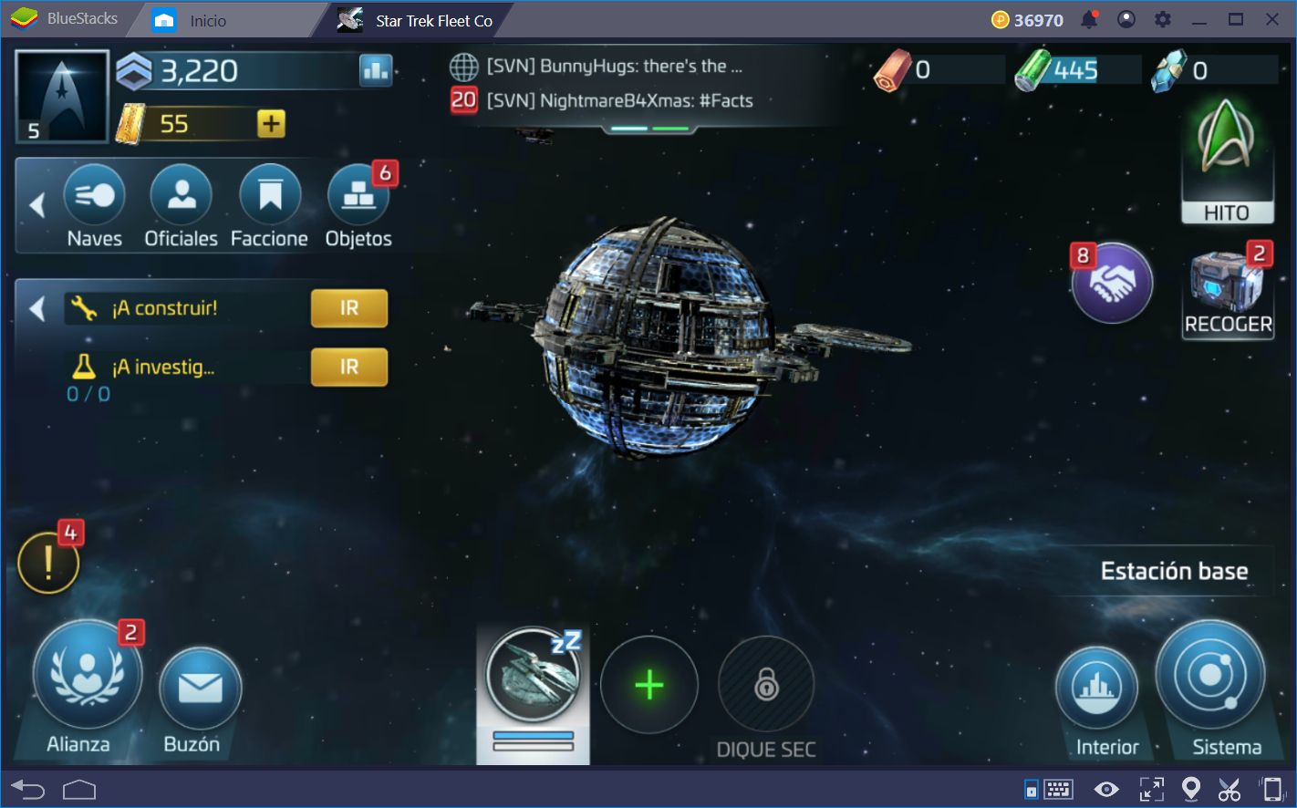 Guía Turística Para Star Trek Fleet Command