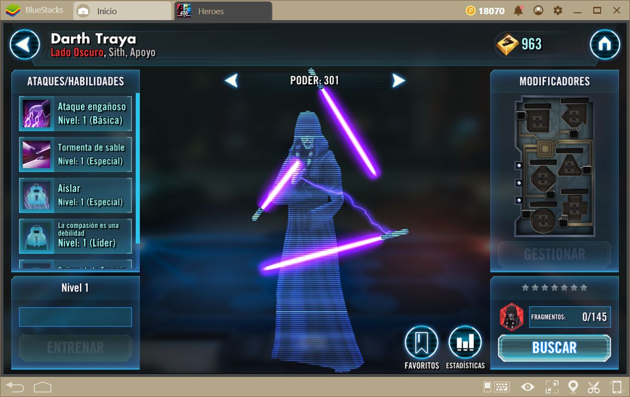 Los 5 Mejores Líderes en Star Wars: Galaxy of Heroes