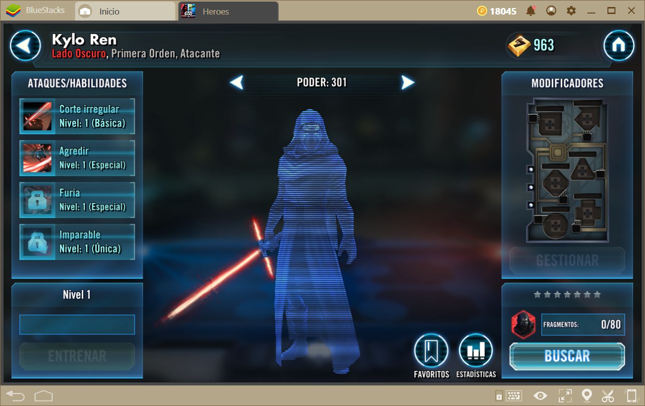 Guía de Combate Para Star Wars: Galaxy of Heroes