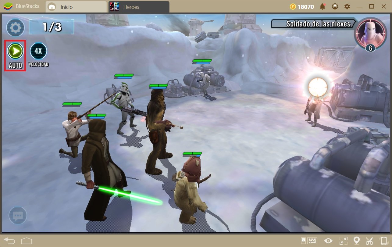 Consejos Para Subir de Nivel Rápido en Star Wars: Galaxy of Heroes