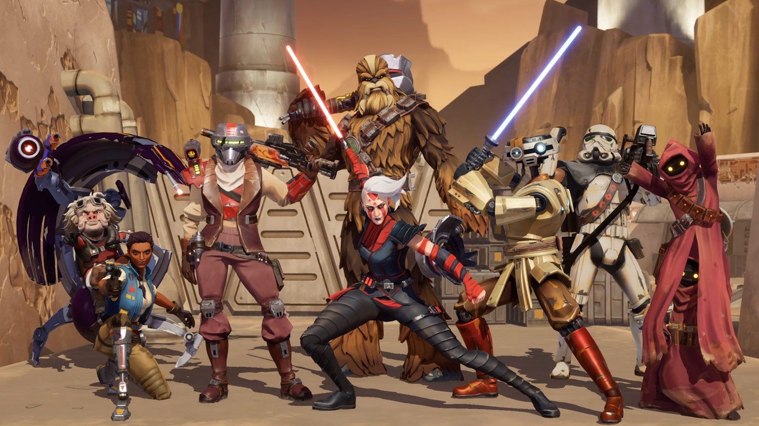 Star Wars Hunters: персонажи игрового трейлера, игровые режимы и многое другое