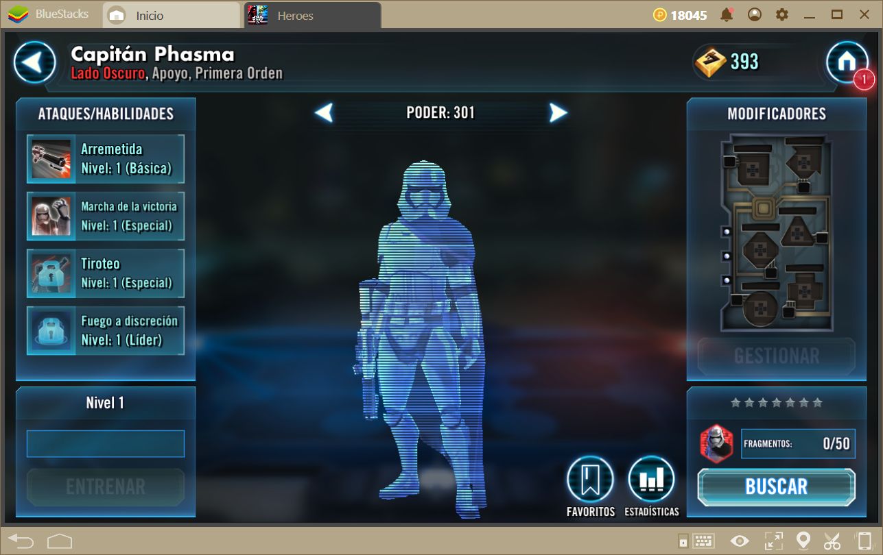 Cómo Obtener Buenos Personajes en Star Wars: Galaxy of Heroes