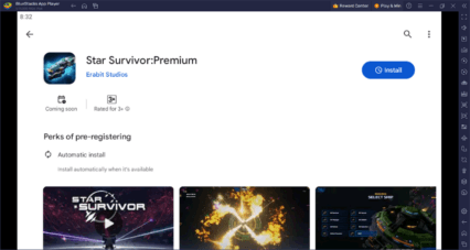 How to Play Star Survivor:Premium on PC With BlueStacks