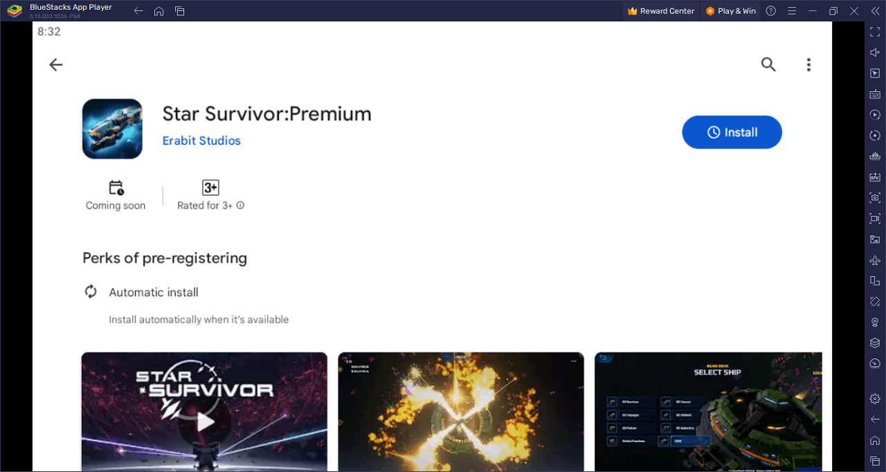How to Play Star Survivor:Premium on PC With BlueStacks