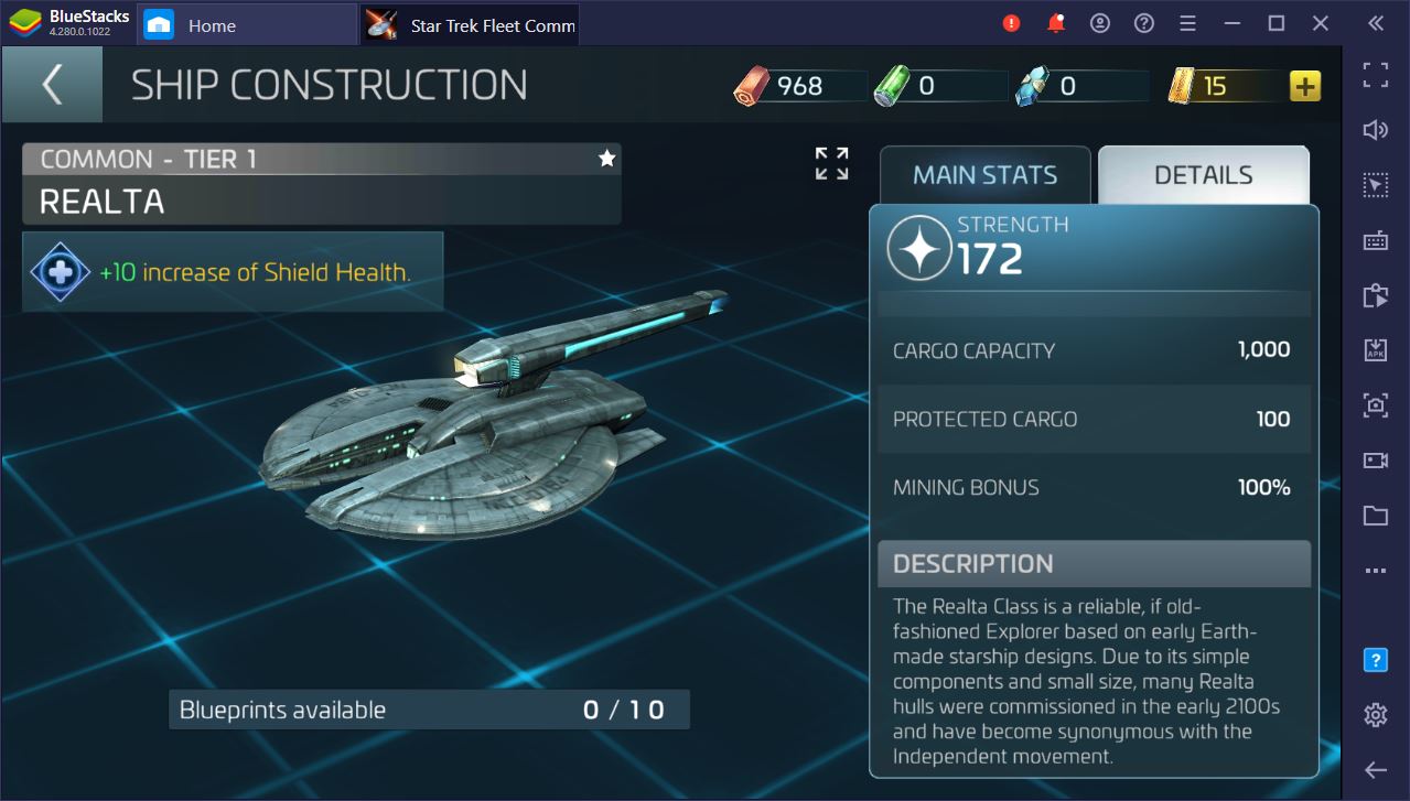 Guia de recursos básicos do Star Trek Fleet Command