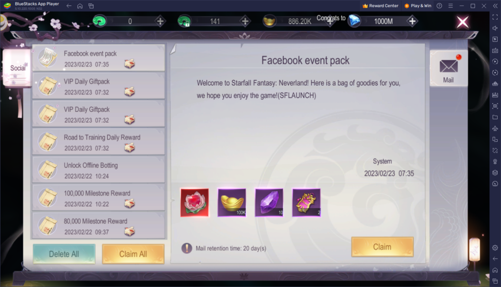 Starfall Fantasy Neverland Promo Codes That You Can Redeem to Score Free Goodies BlueStacks