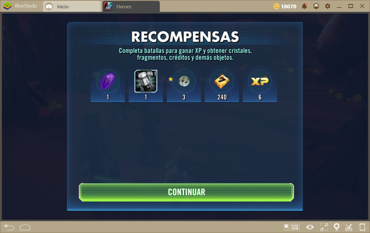 Consejos Para Subir de Nivel Rápido en Star Wars: Galaxy of Heroes