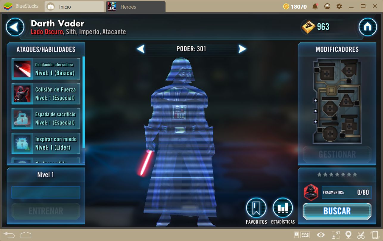 Los Mejores Escuadrones en Star Wars: Galaxy of Heroes