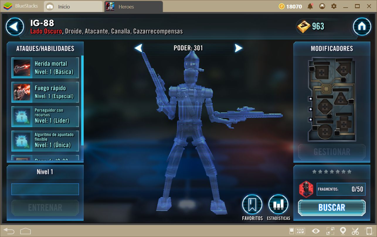 Los Mejores Escuadrones en Star Wars: Galaxy of Heroes