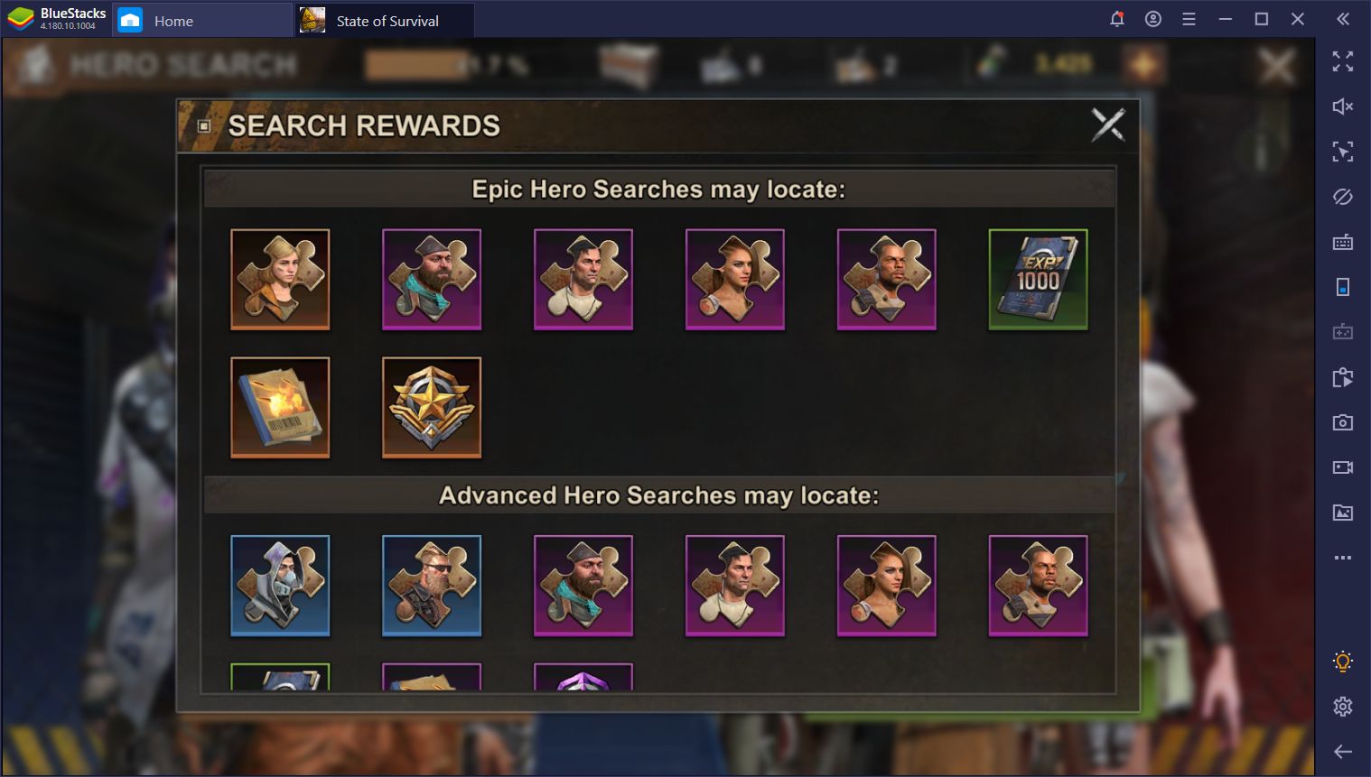 survival heroes what to spend gems