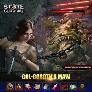 State of Survival: New Anniversary PvE Event Gol Goroth’s Maw arrives