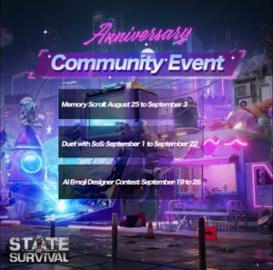 State of Survival - Celebrate the Anniversary in Style with tons of Events and Rewards!