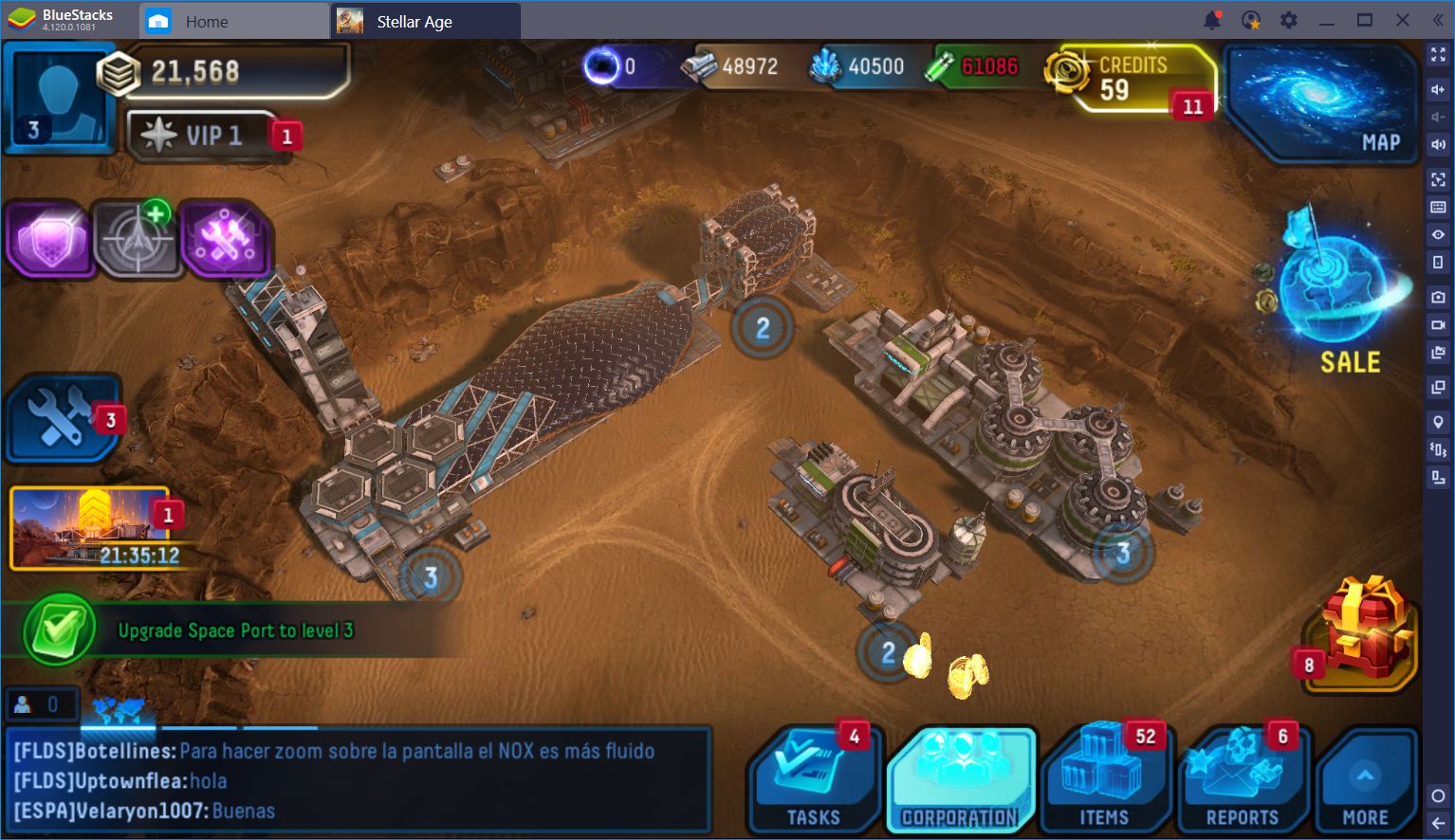 Getting Started in Stellar Age on BlueStacks