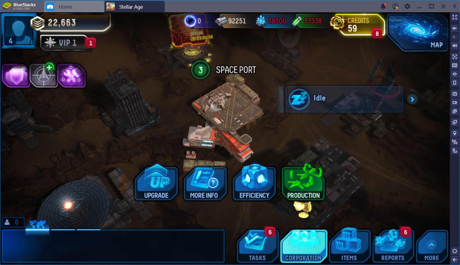 The Basics of Combat in Stellar Age on BlueStacks