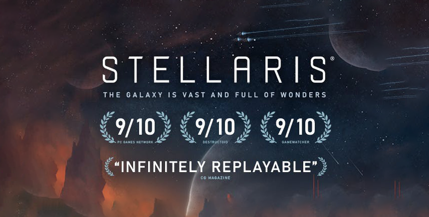 Paradox's grand strategy space game Stellaris heading to iOS and