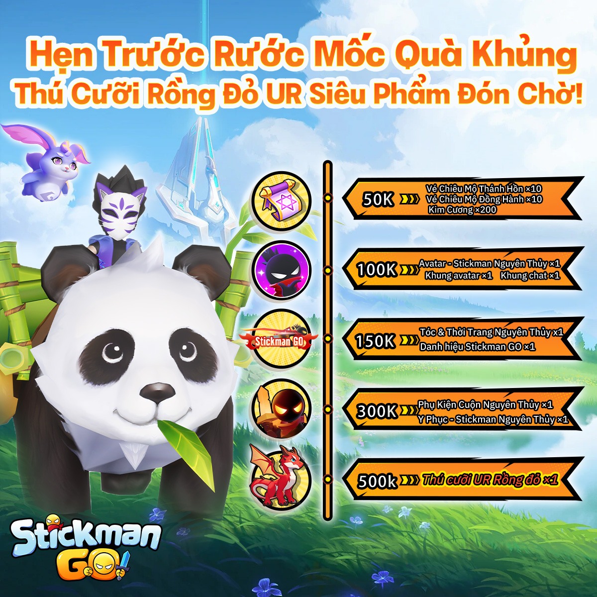 Game MMO treo máy “Stickman GO” chính thức ra mắt hôm nay – Nhận giftcode độc quyền từ các KOL hàng đầu!