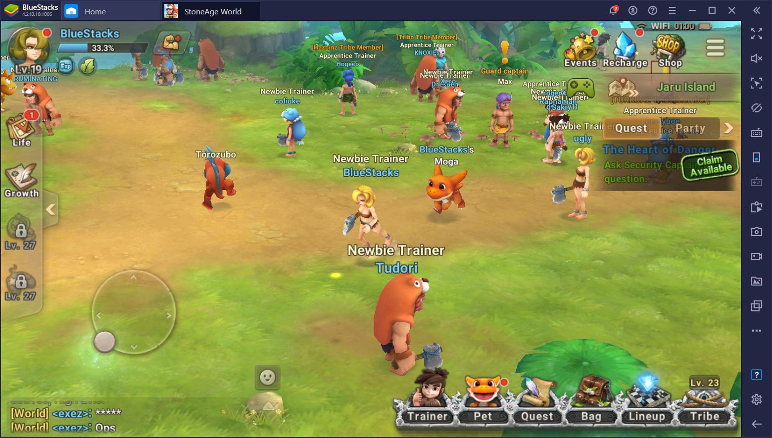 Comment jouer à StoneAge World sur PC avec BlueStacks