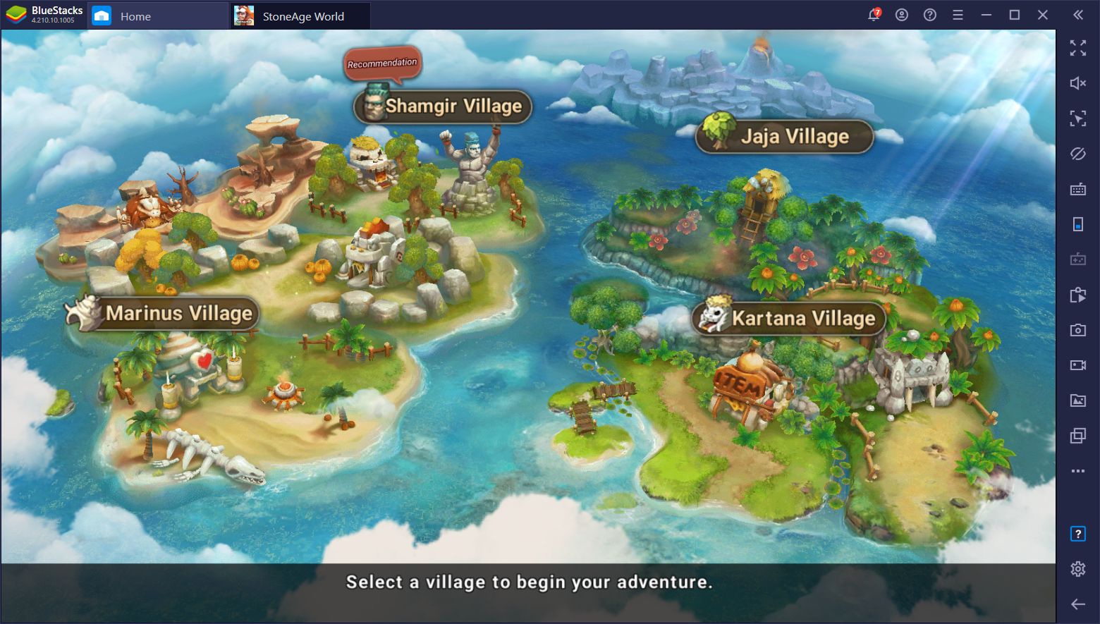 Comment jouer à StoneAge World sur PC avec BlueStacks