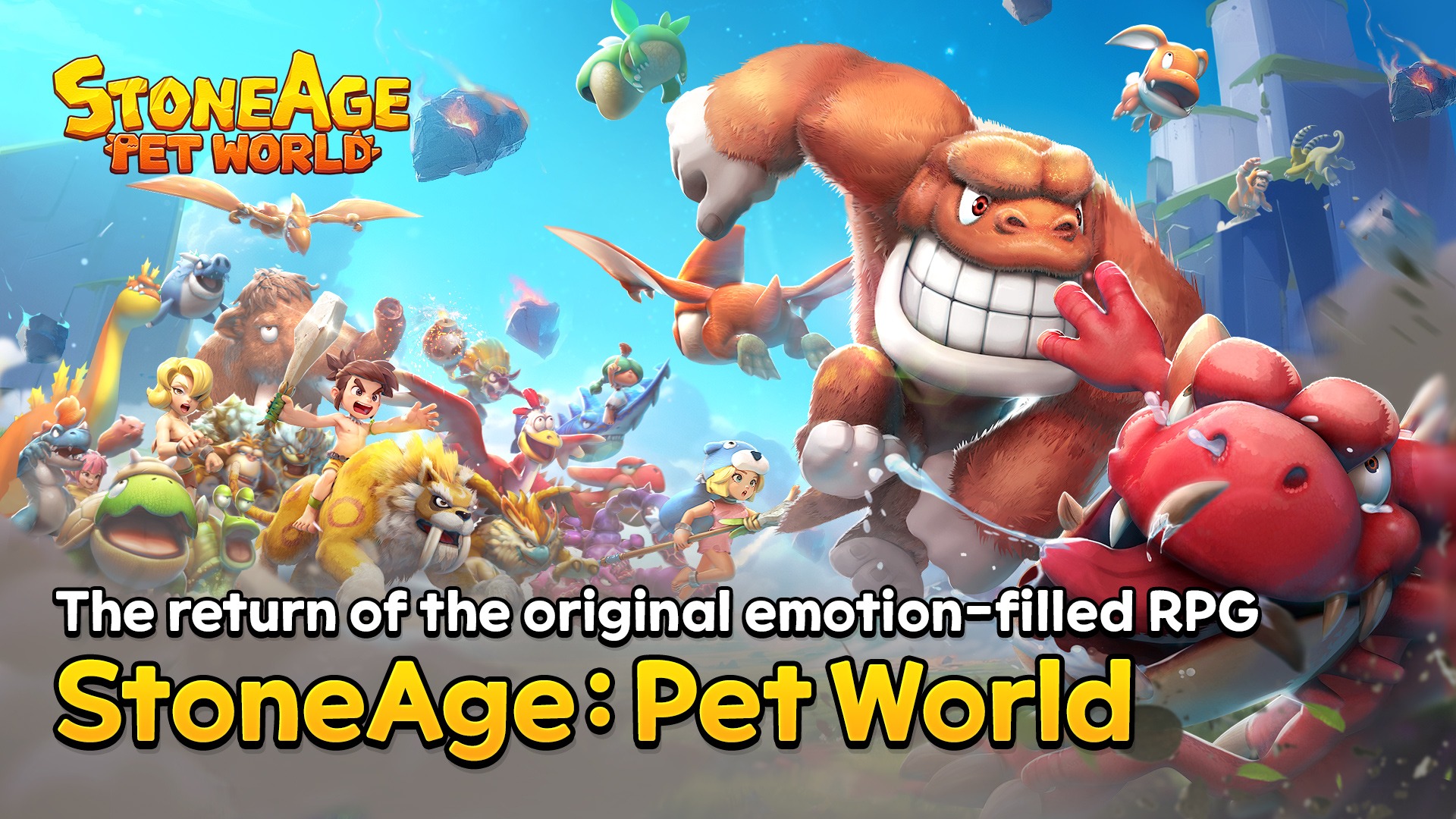 Cara Instal dan Mainkan StoneAge Pet World di PC & Mac dengan BlueStacks