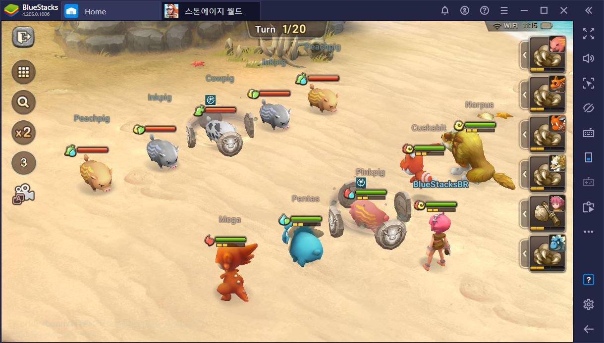 Como jogar Stoneage World no PC usando o BlueStacks