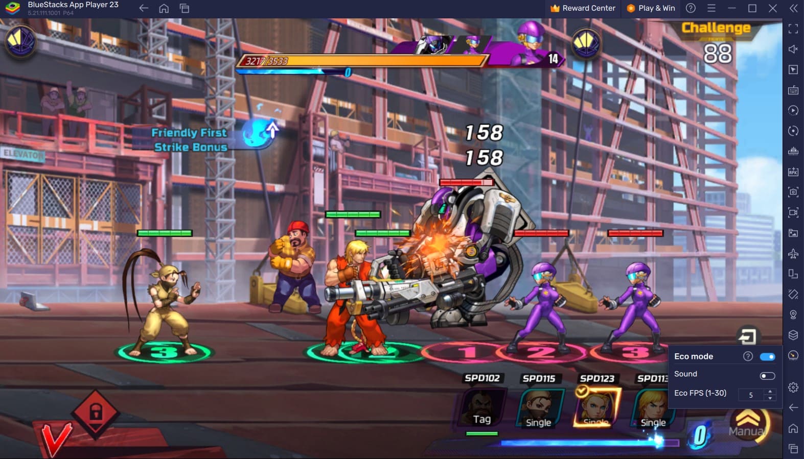 Play Street Fighter Duel - Idle RPG on PC Using BlueStacks to Enhance your Gameplay